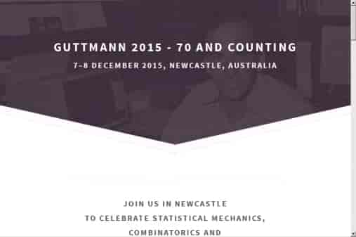 [Tony Guttmann at 70]