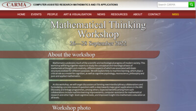 [Mathematical Thinking Workshop]