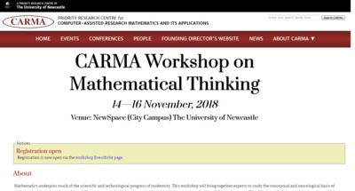 [Workshop on Mathematical Thinking]