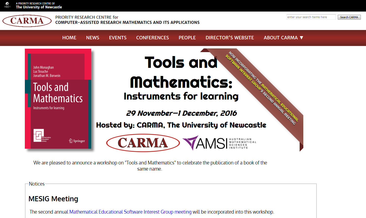 [Tools and Mathematics]